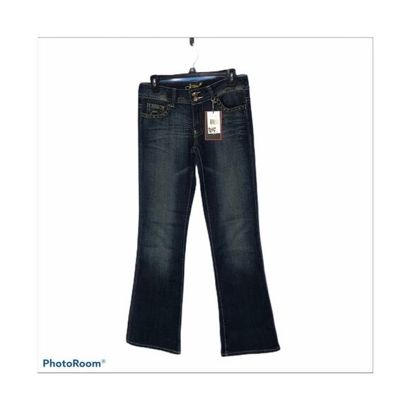 J-Star Light Ombré Bootcut Jeans Size 5/6 NWT Festival Western Style - Picture 10 of 11